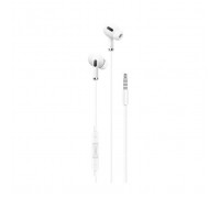 Навушники XO EP22 3.5mm White (EP22-WH)
