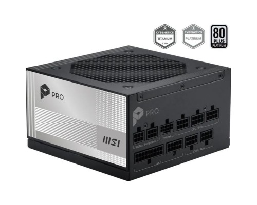Блок живлення MSI 1000W (PRO A1000PL PCIE5)
