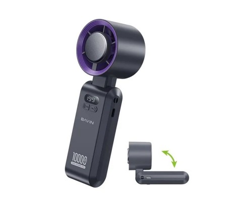 Вентилятор BAVIN BF-004 ICE CUBE TURBO FUN 10000RPM Black-purple (BF-004 BP)