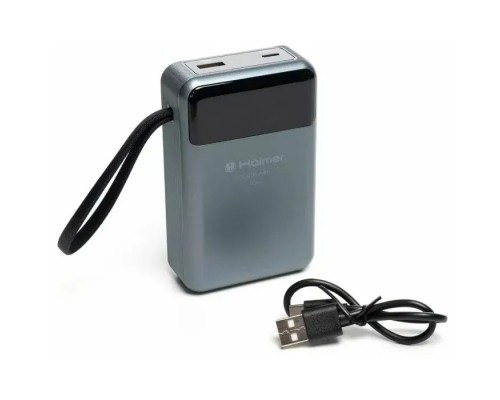Батарея універсальна Hölmer NRG-03 Hippo 20000mAh 65W Black (NRG-03 Hippo)