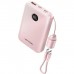 Батарея універсальна Vention 10000mAh, 22.5W, PD, QC, Pink (FKAP0-C)