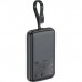 Батарея універсальна Acefast 10000mAh, 22.5W, PD, QC/3.0, build Type-C cable, M13, Black (6974316283959)