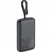 Батарея універсальна Acefast 10000mAh, 22.5W, PD, QC/3.0, build Type-C cable, M13, Black (6974316283959)
