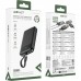 Батарея універсальна Acefast 10000mAh, 22.5W, PD, QC/3.0, build Type-C cable, M13, Black (6974316283959)