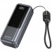 Батарея універсальна ColorWay 10 000 mAh Urban PD/22.5W, QC/4.0, Gray (CW-PB100LP03GR)