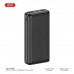 Батарея універсальна XO 20000mAh, 22.5W, black (XO-PB309-BK)