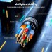 Кабель мультимедійний HDMI M to HDMI micro M 1.0m 4K HD127 black Ugreen (30148)