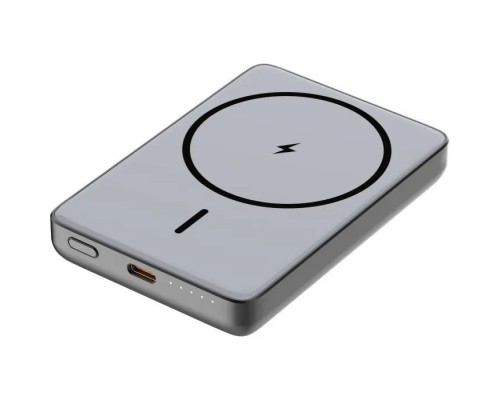 Батарея універсальна Atria 10000mAh, PD/20W, 15W Wireless MagSafe, Black (WPD-W72B)