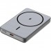 Батарея універсальна Atria 10000mAh, PD/20W, 15W Wireless MagSafe, Black (WPD-W72B)
