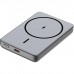 Батарея універсальна Atria 10000mAh, PD/20W, 15W Wireless MagSafe, Black (WPD-W72B)