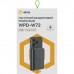 Батарея універсальна Atria 10000mAh, PD/20W, 15W Wireless MagSafe, Black (WPD-W72B)