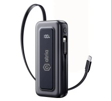 Батарея універсальна Atria 10000mAh, PD/35W (WPD-35S)