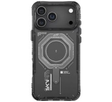 Чохол до мобільного телефона Skinarma Magma Magnetic Charging iPhone 17 Pro Max Gray (8886461248524)