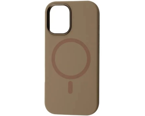 Чохол до мобільного телефона BeCover FIBRA Silicone OmniMag Apple iPhone 17 Brown (716196)