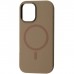 Чохол до мобільного телефона BeCover FIBRA Silicone OmniMag Apple iPhone 17 Brown (716196)