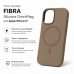 Чохол до мобільного телефона BeCover FIBRA Silicone OmniMag Apple iPhone 17 Brown (716196)