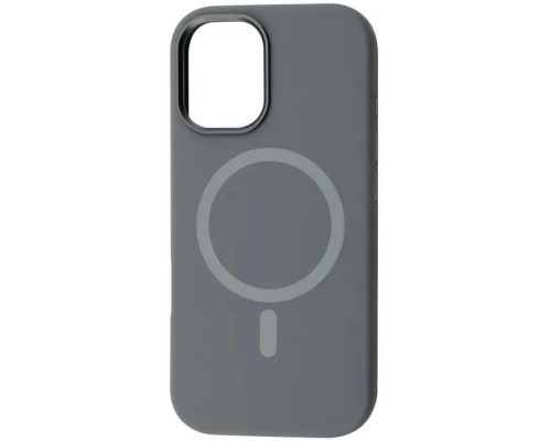 Чохол до мобільного телефона BeCover FIBRA Silicone OmniMag Apple iPhone 17 Gray (716199)