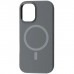 Чохол до мобільного телефона BeCover FIBRA Silicone OmniMag Apple iPhone 17 Gray (716199)