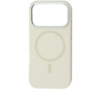 Чохол до мобільного телефона BeCover FIBRA Silicone OmniMag Apple iPhone 17 Pro Milk White (716220)