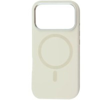 Чохол до мобільного телефона BeCover FIBRA Silicone OmniMag Apple iPhone 17 Pro Milk White (716220)