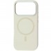 Чохол до мобільного телефона BeCover FIBRA Silicone OmniMag Apple iPhone 17 Pro Milk White (716220)