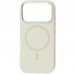 Чохол до мобільного телефона BeCover FIBRA Silicone OmniMag Apple iPhone 17 Pro Milk White (716220)