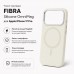 Чохол до мобільного телефона BeCover FIBRA Silicone OmniMag Apple iPhone 17 Pro Milk White (716220)