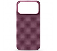 Чохол до мобільного телефона Armorstandart BlackIcon Kevlar MagCase Apple iPhone 18 Pro Max Dark Cherry (ARM92844)