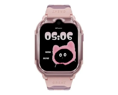 Смарт-годинник HiFuture Kidguard G1 з GPS, 4G та камерою Pink Purple (KidguardG1.Pink-Purple)