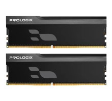 Модуль пам'яті для комп'ютера DDR4 16GB (2x8GB) 3600 MHz Onyx Black Prologix (PRO16GB3600YB4K)
