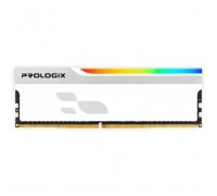 Модуль пам'яті для комп'ютера DDR4 8GB 3200 MHz Onyx White RGB Prologix (PRO8GB3200YWR4)