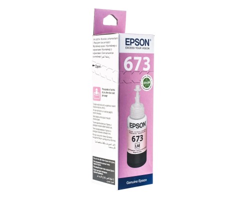 Контейнер з чорнилом Epson 673 light magenta 70мл L800/1800 (C13T67364A)