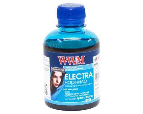 Чорнило WWM EPSON UNIVERSAL ELECTRA Light Cyan (EU/LC)