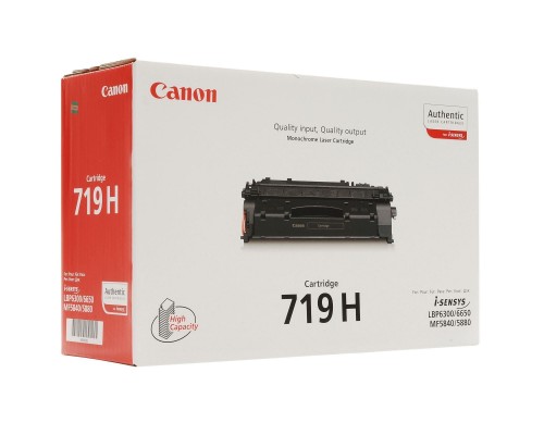 Картридж Canon 719H Black LBP-6650dn/6300dn/MF5580 (3480B002/3480B012)