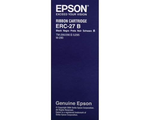 Картридж Epson ERC-27 Black для TM-290/290II, TM-U (C43S015366)