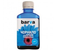 Чорнило Barva Epson universal 1, water-soluble, 180г CYAN (EU1-452)