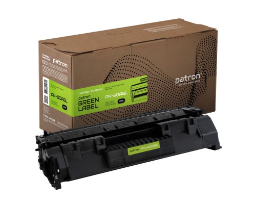 Картридж Patron HP LJ Pro400 M401/ M425 Series/CF280 GREEN Label (PN-80AGL)