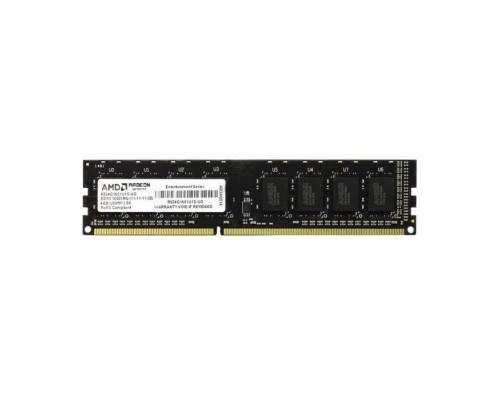 Модуль пам'яті для комп'ютера DDR3 4GB 1600 MHz AMD (R534G1601U1S-U)