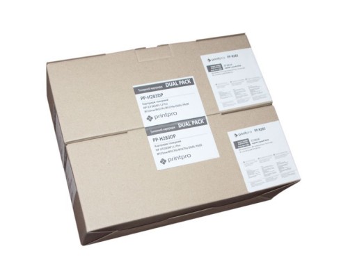 Картридж PrintPro HP CE283AF LJ Pro M125nw/M127fn DUAL PACK (PP-H283DP)