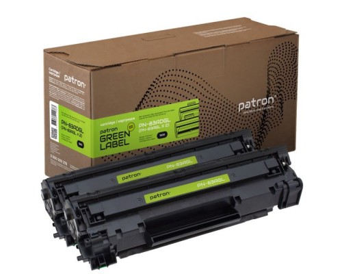 Картридж Patron HP LJ CF283A GREEN Label (DUAL PACK) (PN-83ADGL)