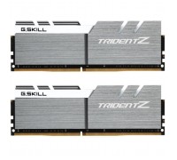 Модуль пам'яті для комп'ютера DDR4 16GB (2x8GB) 3200 MHz Trident Z Silver H/ White G.Skill (F4-3200C16D-16GTZSW)