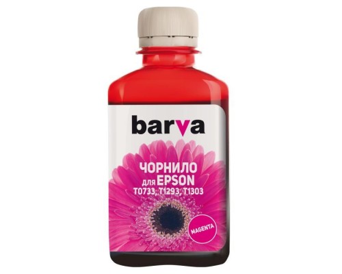 Чорнило Barva Epson T1303/T1293/T1283/T1033/T0733 Magenta 180 г pigm. (E130-537)