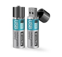 Акумулятор ColorWay AA USB 1200 mAh 1.5V R6 * 2 (CW-UBAA-02)