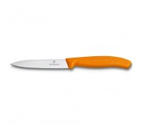 Кухонний ніж Victorinox SwissClassic для нарезки 8 см, оранжевый (6.7606.L119)