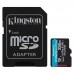 Карта пам'яті Kingston 256GB microSDXC class 10 UHS-I U3 A2 Canvas Go Plus (SDCG3/256GB)