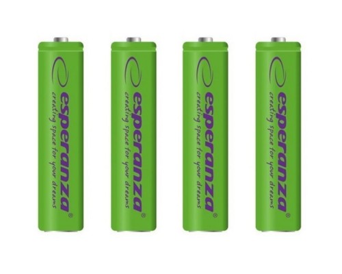 Акумулятор Esperanza AA 2000mAh Ni-MH * 4 green (EZA104G)