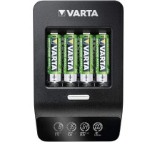 Зарядний пристрій для акумуляторів Varta LCD Ultra Fast Plus Charger +4*AA 2100 mAh (57685101441)