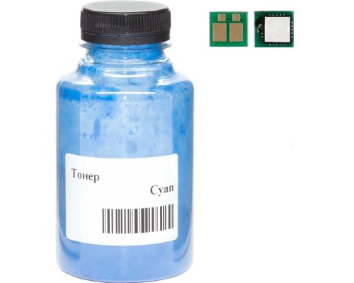 Тонер Canon 054 MF641/643/645, LBP-621/623, 45г 1.2K Cyan +chip AHK (3203610)