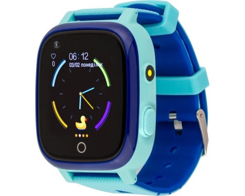 Смарт-годинник Amigo GO005 4G WIFI Kids waterproof Thermometer Blue (747017)