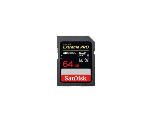 Карта пам'яті SanDisk 64GB SDXC Extreme Pro UHS-II (SDSDXDK-064G-GN4IN)